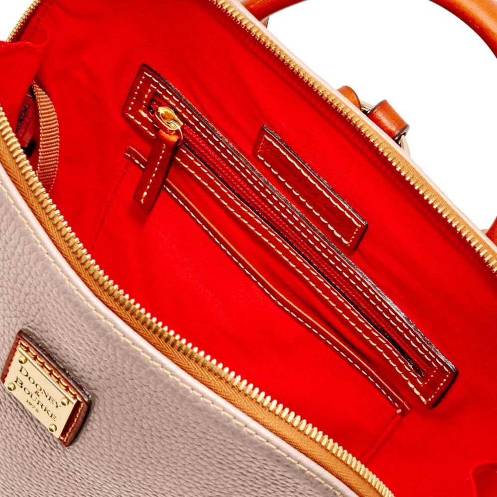 Dooney & Bourke Pebble Grain Zip Pod Backpack - Oyster - Picture 3 of 4